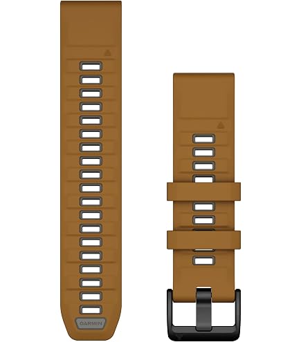Amazon.com: Garmin QuickFit 22 Watch Band - Chestnut Leather